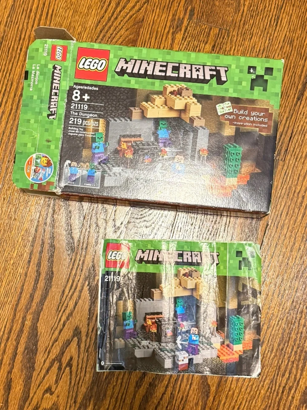 Lego Minecraft The Dingeon #21119
